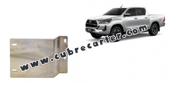 Protección aluminio sensores DPF Toyota Hilux